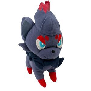 Pokémon Zorua Soft Figure Collectible Plush Stuffed Animal Toy Multicolor